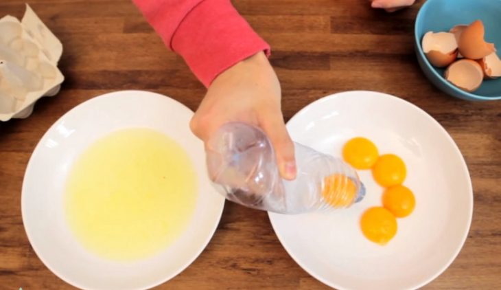 Comment séparer le blanc d'un jaune d'œuf