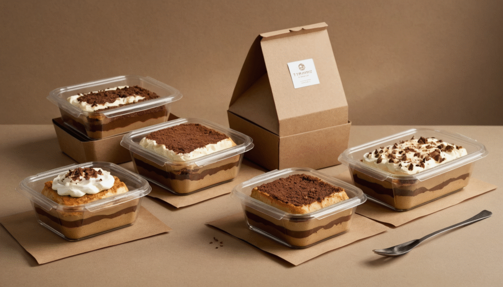découvrez des fournisseurs spécialisés dans le packaging éco-responsable pour tiramisus à emporter. optez pour des solutions durables et respectueuses de l'environnement afin de valoriser vos desserts tout en réduisant votre impact écologique.
