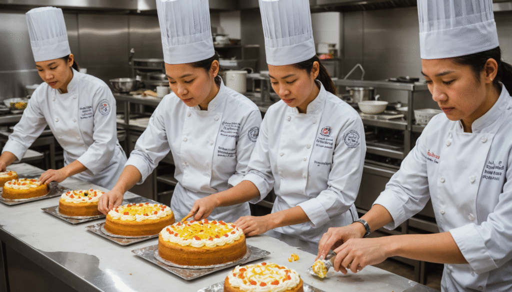 découvrez comment les cours de pâtisserie séduisent un public grandissant en asie, mêlant traditions culinaires locales et innovations sucrées pour passionnés et débutants.