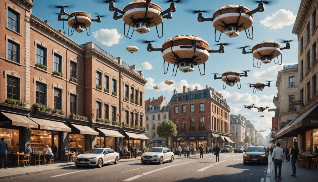 découvrez comment la livraison de tiramisus par drones pourrait révolutionner le secteur de la restauration. innovations, avantages et défis : tout sur cette future tendance gourmande qui arrive bientôt près de chez vous !