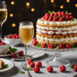 découvrez une recette originale de tiramisu au champagne, idéale pour les fêtes. combinez la douceur du mascarpone et la légèreté du champagne pour un dessert chic et raffiné qui surprendra vos invités.