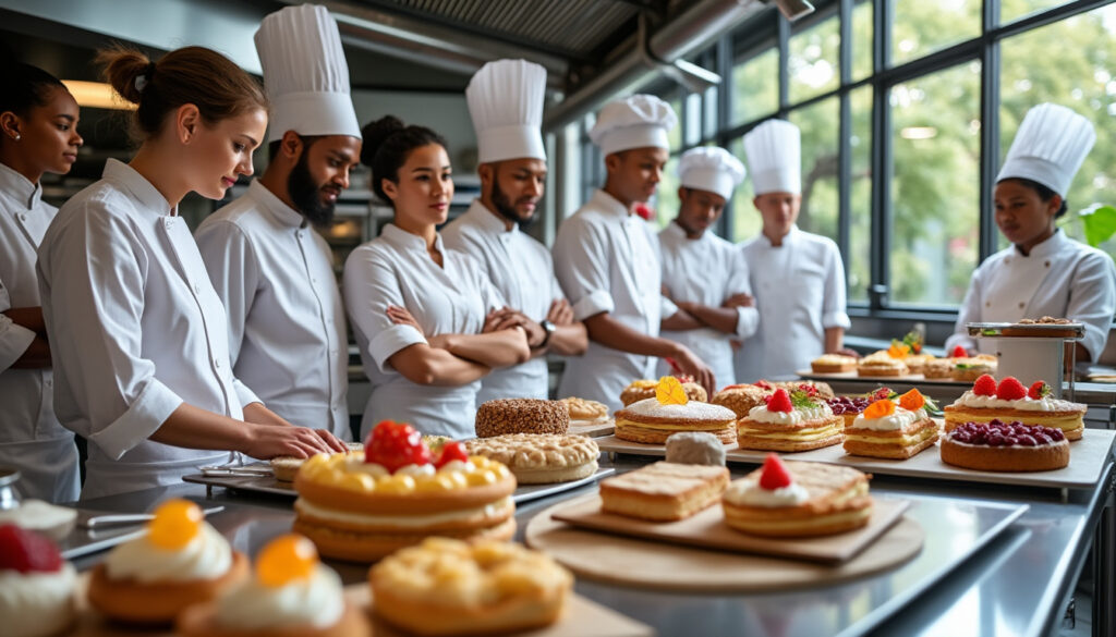 découvrez le prix moyen d'une formation professionnelle en pâtisserie, les différents types de formations disponibles, ainsi que les facteurs qui influencent leur coût. informez-vous pour mieux préparer votre projet professionnel dans le domaine de la pâtisserie.