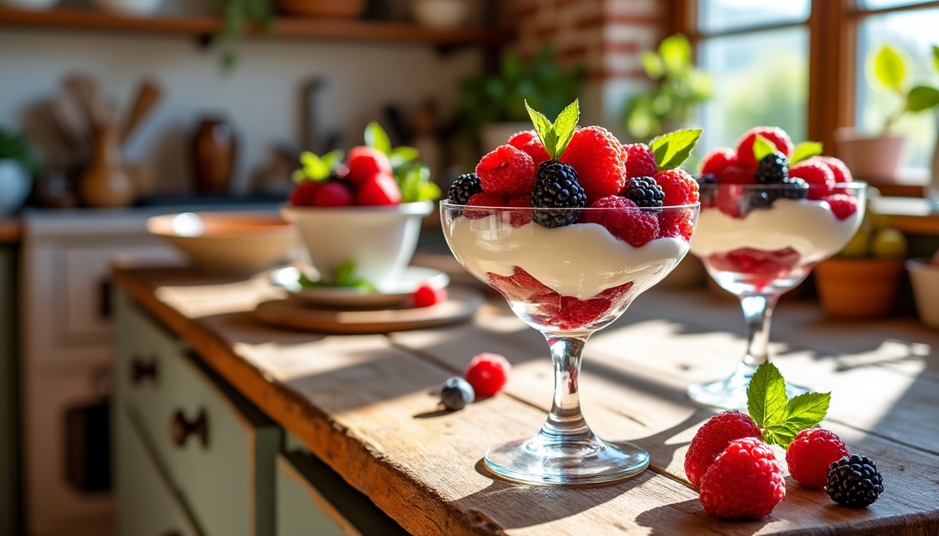 découvrez notre délicieuse recette de tiramisu aux fruits rouges, idéale pour rafraîchir vos desserts d'été. facile à préparer, légère et gourmande, elle ravira tous les amateurs de douceurs estivales !