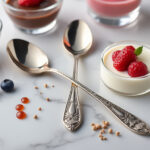 découvrez notre sélection de cuillères à dessert premium : des accessoires de dégustation élégants et raffinés pour sublimer chaque moment gourmand.