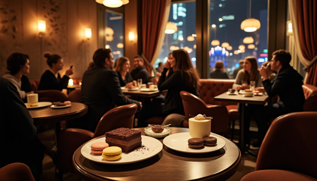découvrez les meilleurs cafés ouverts tard pour savourer un dessert après un spectacle. ambiance conviviale et gourmandises assurées jusqu’à minuit !