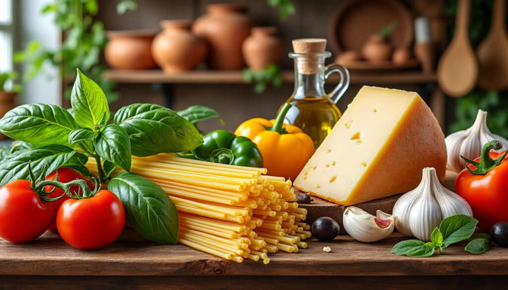 découvrez la liste essentielle des ingrédients italiens incontournables avec définitions, conseils d'utilisation et astuces pour réussir vos recettes traditionnelles. tout ce qu'il faut savoir pour cuisiner à l'italienne !
