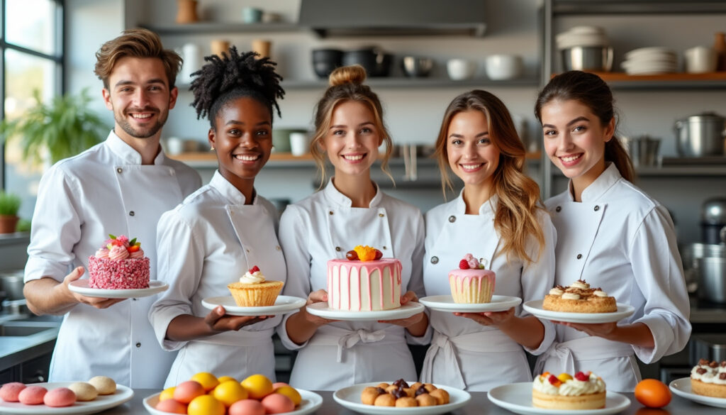 découvrez des pâtisseries innovantes dirigées par de jeunes chefs talentueux, où la créativité et la passion se rencontrent pour offrir des douceurs uniques et raffinées.