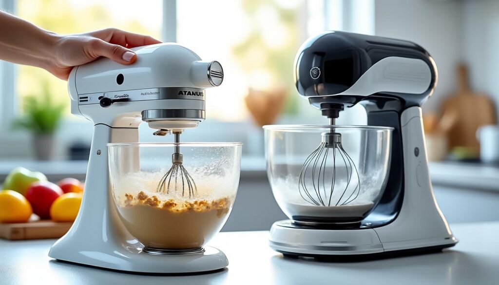 découvrez les différences entre batteur à main et robot sur socle en termes de précision, vitesse et contrôle pour choisir l'outil de cuisine idéal.