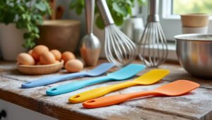découvrez les spatules, maryses et fouets, le trio indispensable pour réussir toutes vos pâtisseries avec précision et efficacité.