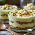 découvrez la recette gourmande du tiramisu pistache et chocolat blanc, un dessert onctueux et raffiné qui séduira vos papilles à coup sûr.