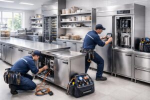 concevez votre laboratoire de pâtisserie idéal avec l'expertise d'artisans frigoristes et du matériel inox sur mesure, pour une installation professionnelle et performante.