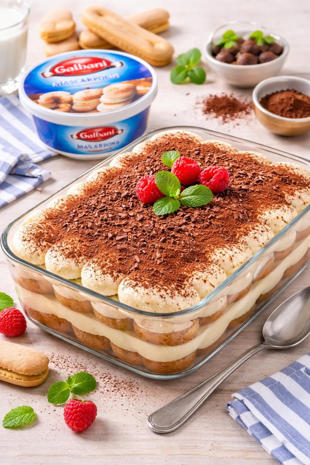 découvrez comment réaliser un tiramisu facile et sans alcool, parfait pour les goûters des enfants, avec le délicieux mascarpone galbani.