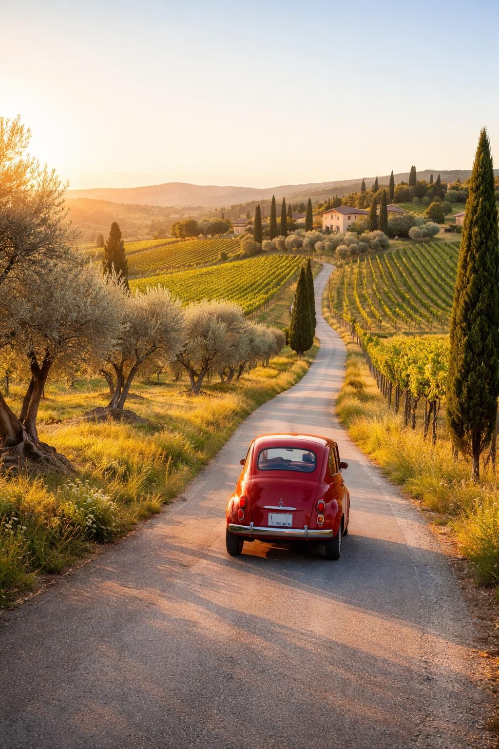 partez à l'aventure avec notre road trip alliant voitures italiennes emblématiques, fiat 500 et alfa romeo giulia, et la découverte de la gastronomie italienne authentique.