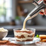 découvrez comment un siphon à mousse peut transformer la texture de votre tiramisu en apportant légèreté et onctuosité à ce dessert italien classique.