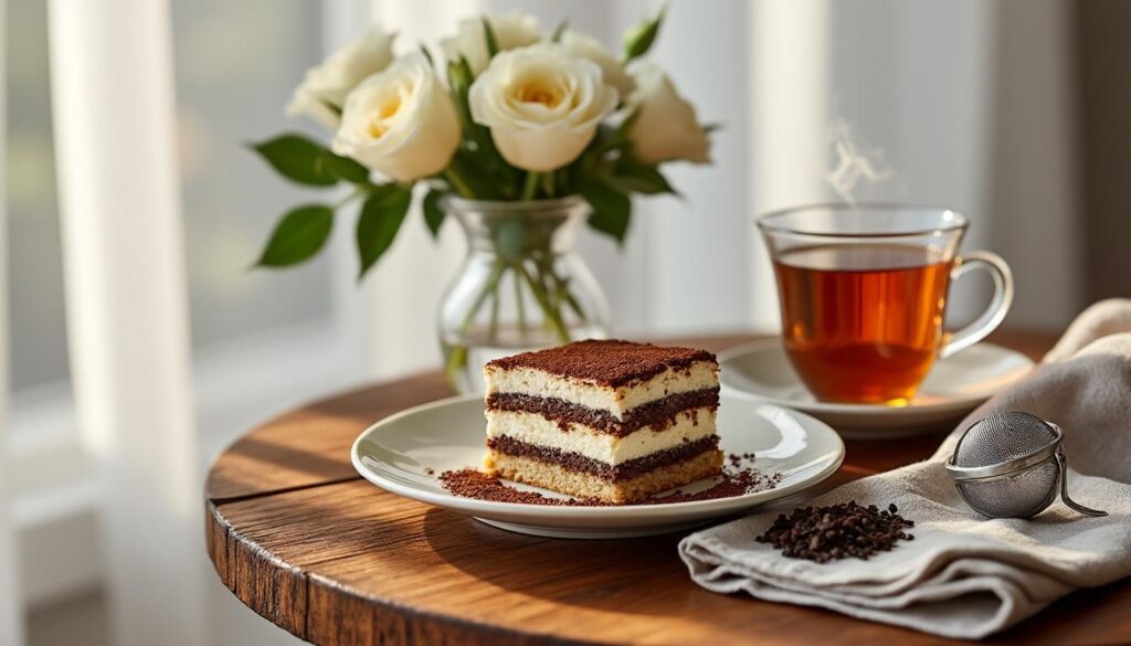 découvrez comment marier le tiramisu avec différents thés pour une expérience gustative raffinée et harmonieuse.