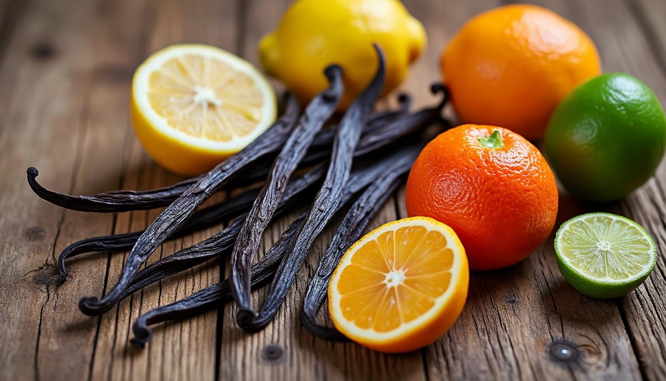 découvrez comment sublimer vos recettes avec des arômes naturels de vanille et d'agrumes, pour un goût authentique qui rehausse sans dominer.